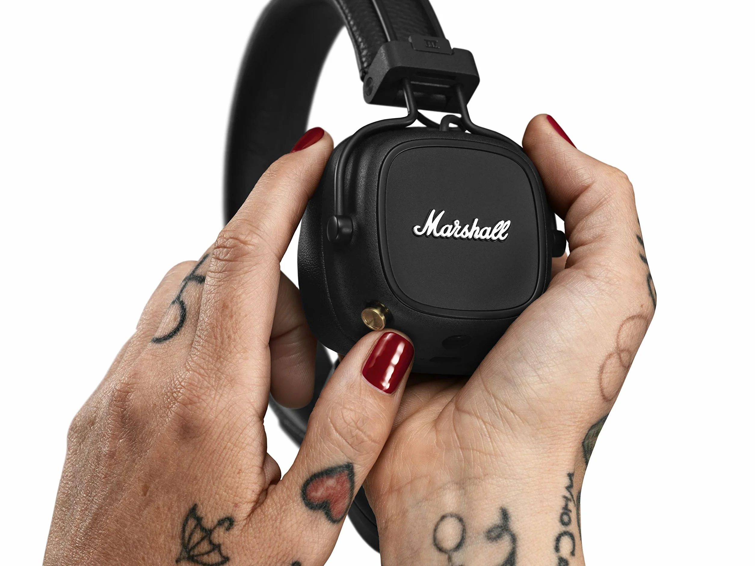 Marshall Major IV Cuffie Bluetooth On Ear Wireless Pieghevoli Nere