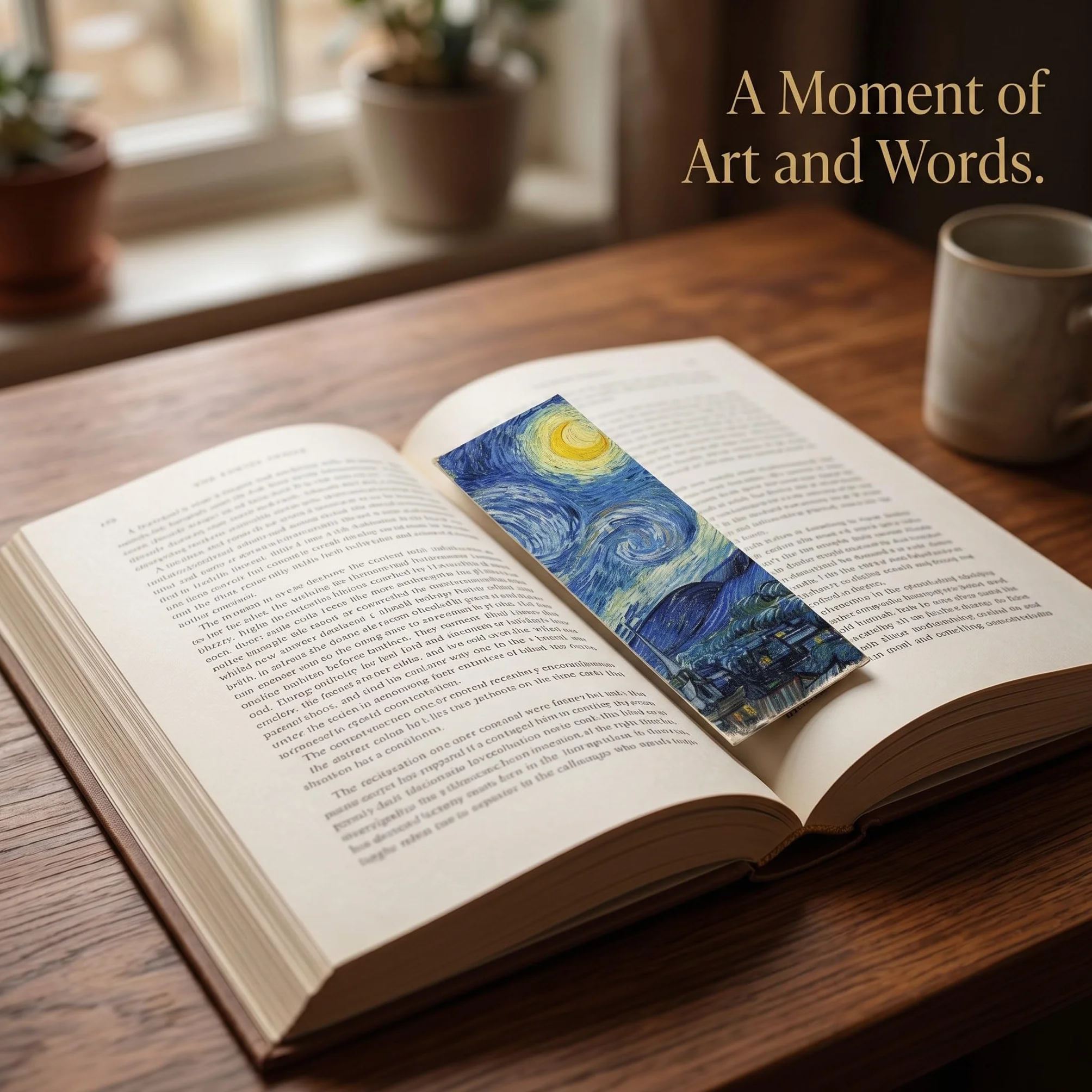 Van Gogh Cartoline Motivazionali Artistiche 30 Pezzi con 10 Luminescenti Pittura a Olio Stile Vintage