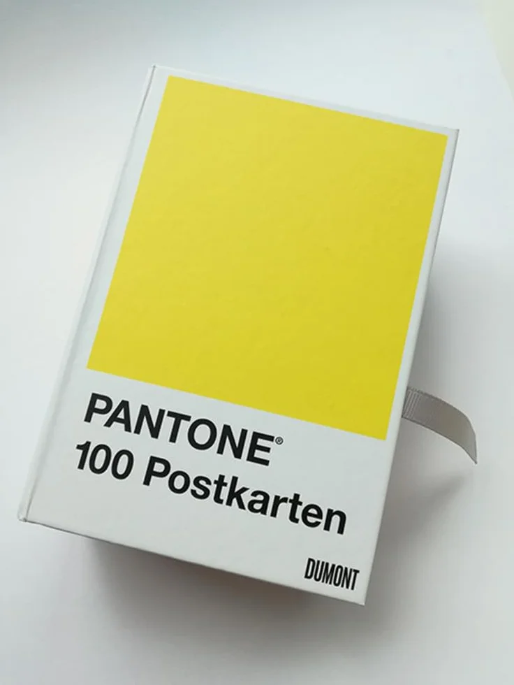 Pantone 100 Postkarten