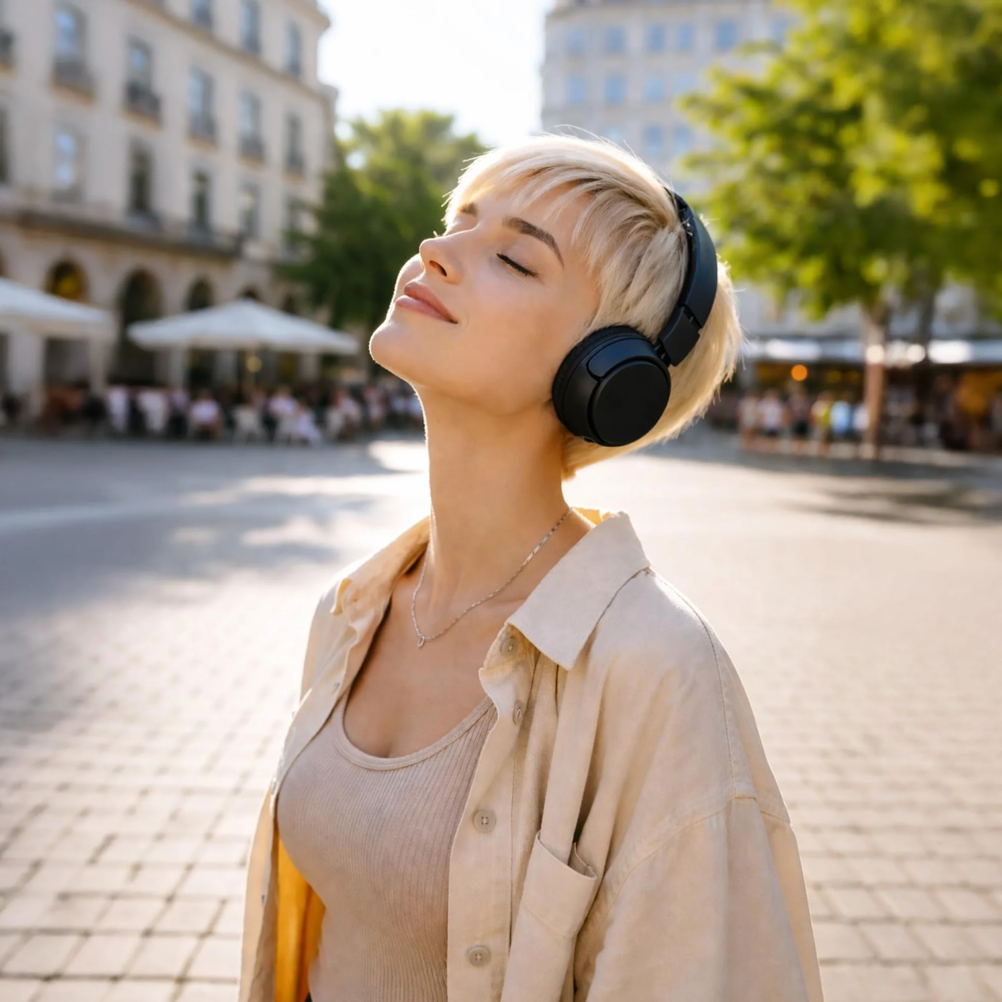 kwmobile Cuscinetti Compatibile Bose Soundlink Around-Ear Wireless II Pad Over Ear Simil Pelle Nero