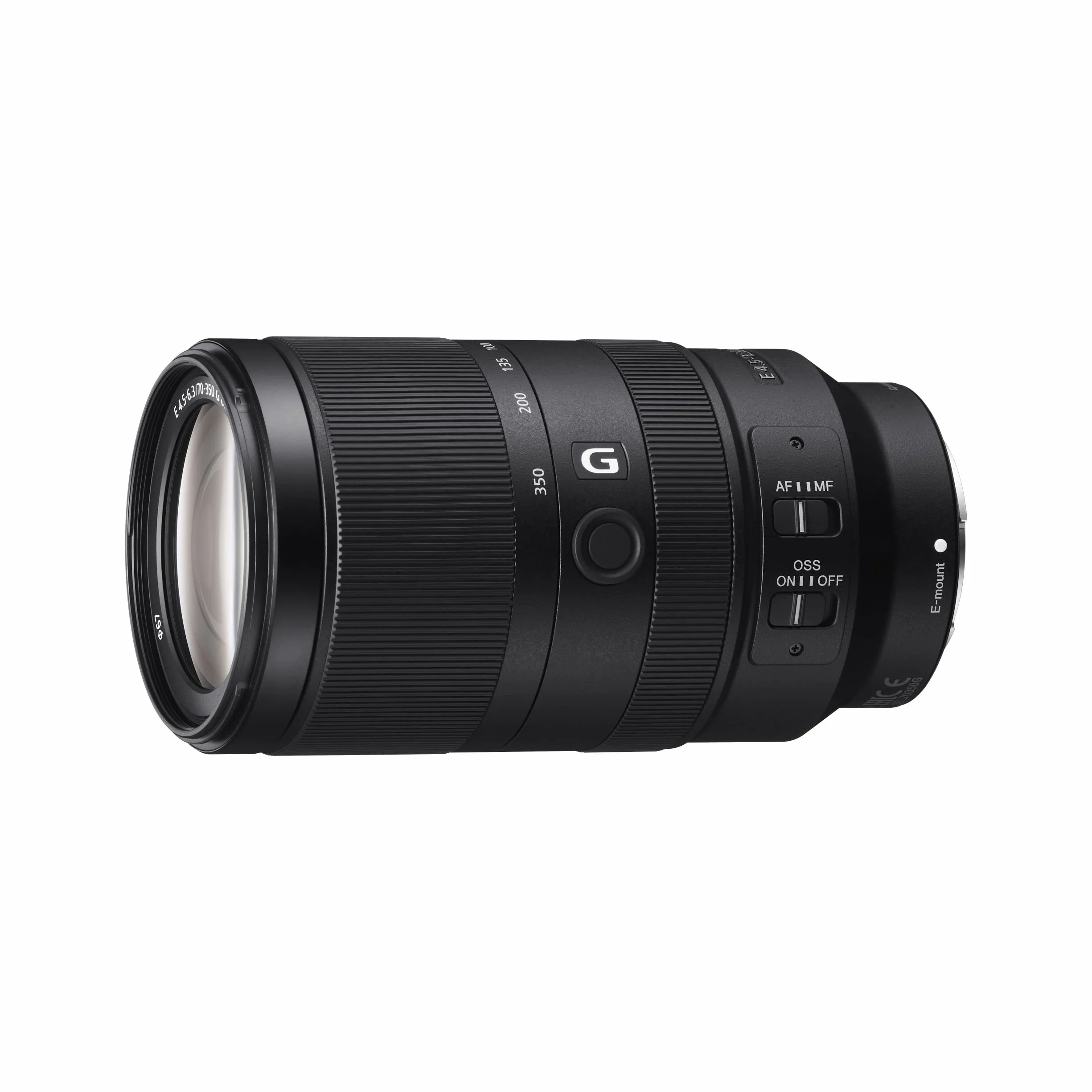 Sony SEL70350G 70-350 mm F4.5-6.3 G OSS Super teleobiettivo zoom per APS-C con stabilizzazione immagine, attacco E-Mount