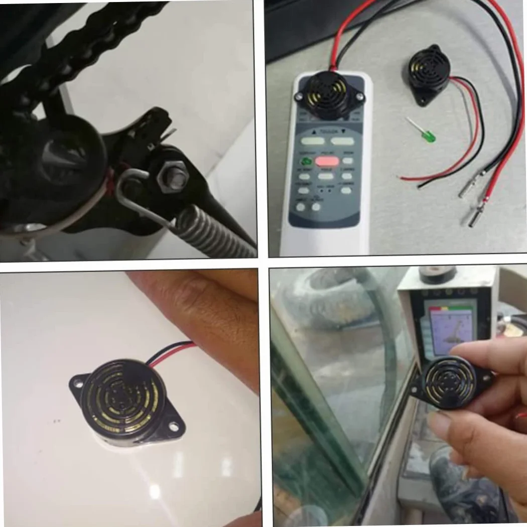 Alarmante Cicalino Piezo Dc3-24v Segnale Acustico Continuo Con Filo