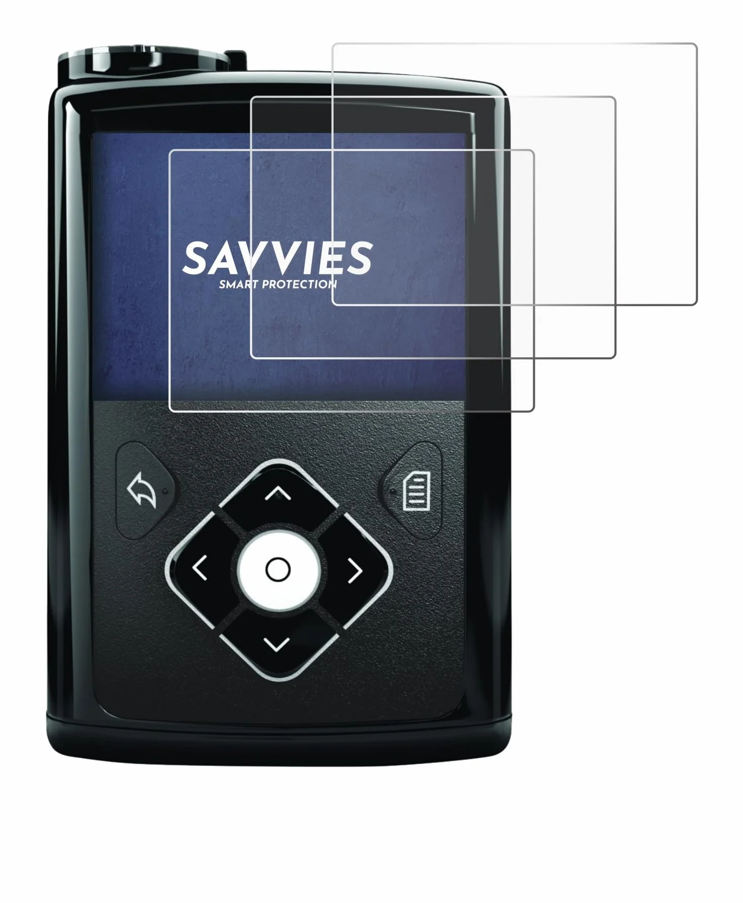 Savvies Pellicola Protettiva per Medtronic Minimed 780G 770G 670G 640G 630G Protezione Schermo Trasparente