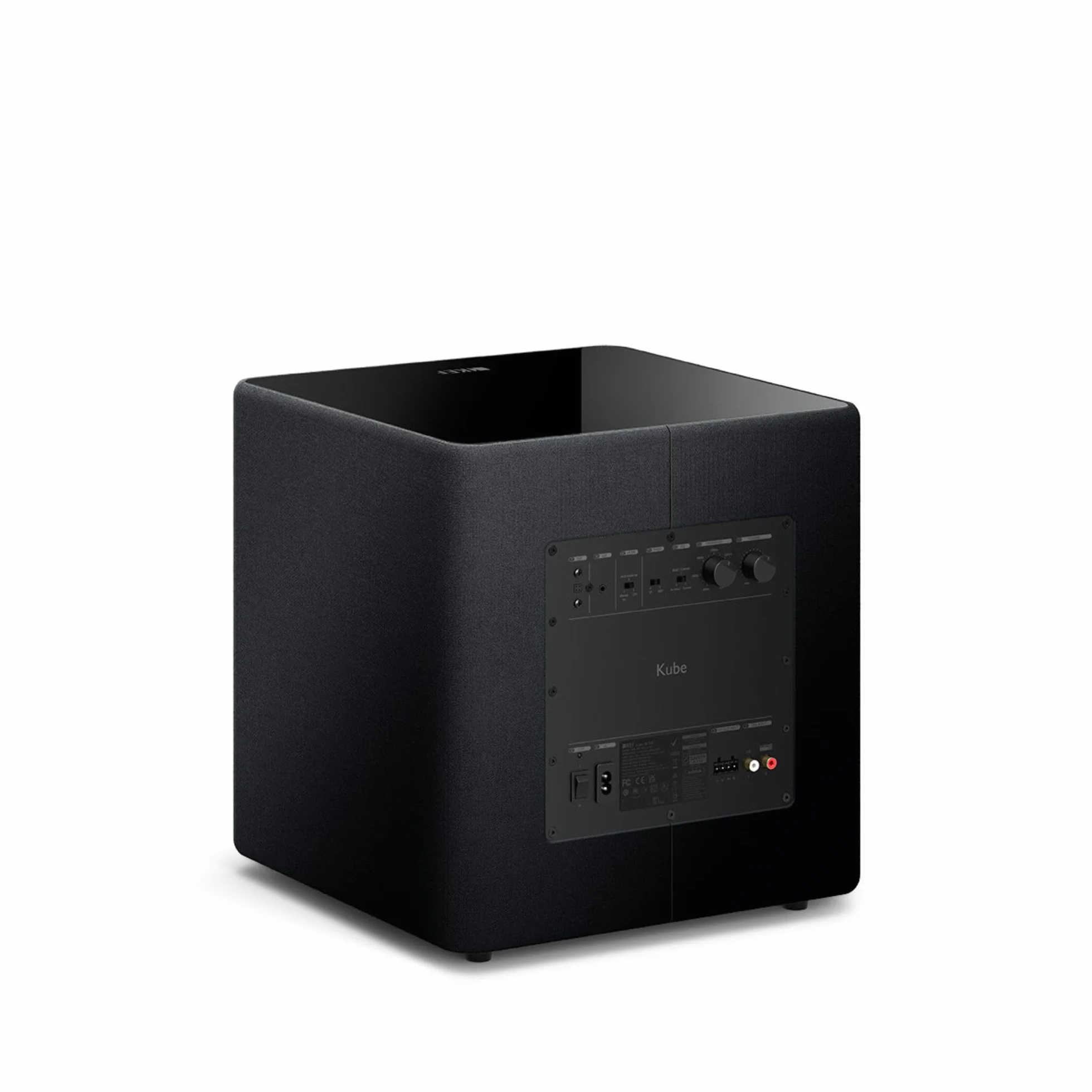 KEF Kube 10 MIE Subwoofer Nero 300W Classe D RMS 10 pollici iBX RCA phono