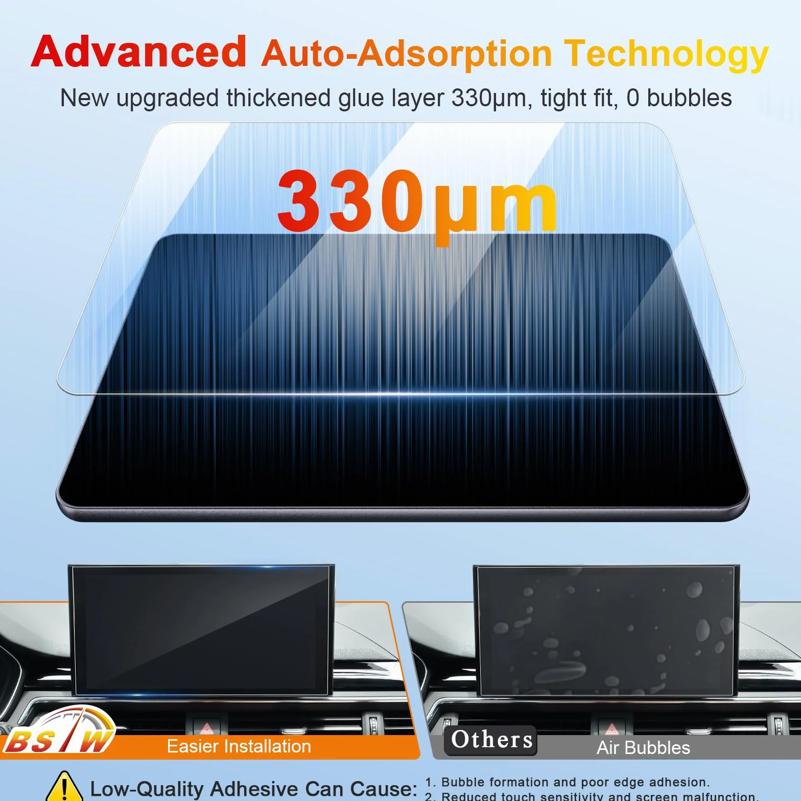 Pellicola Protettiva Vetro Temperato 9H Antigraffio HD Chiaro 10,1 Pollici MMI Touch Display Navigazione per Audi A4 B9 A5 F5 Q5 FY 2020-2025