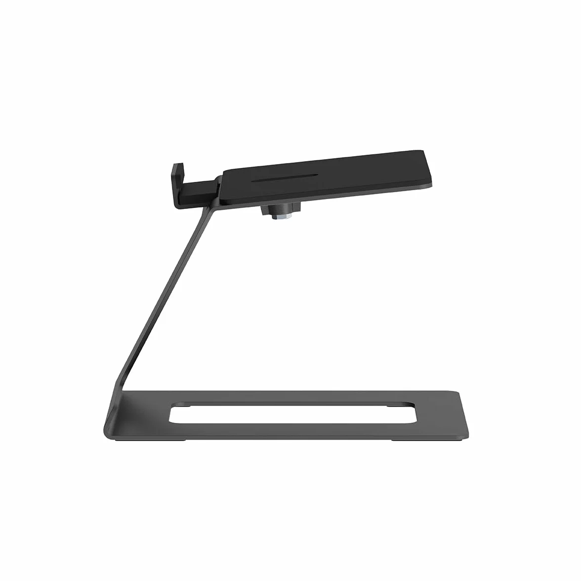 Supporto per altoparlante da tavolo HS33-3L, 2 altoparlanti, tappetino anti-vibrazione, inclinazione 6°, portata 10 kg