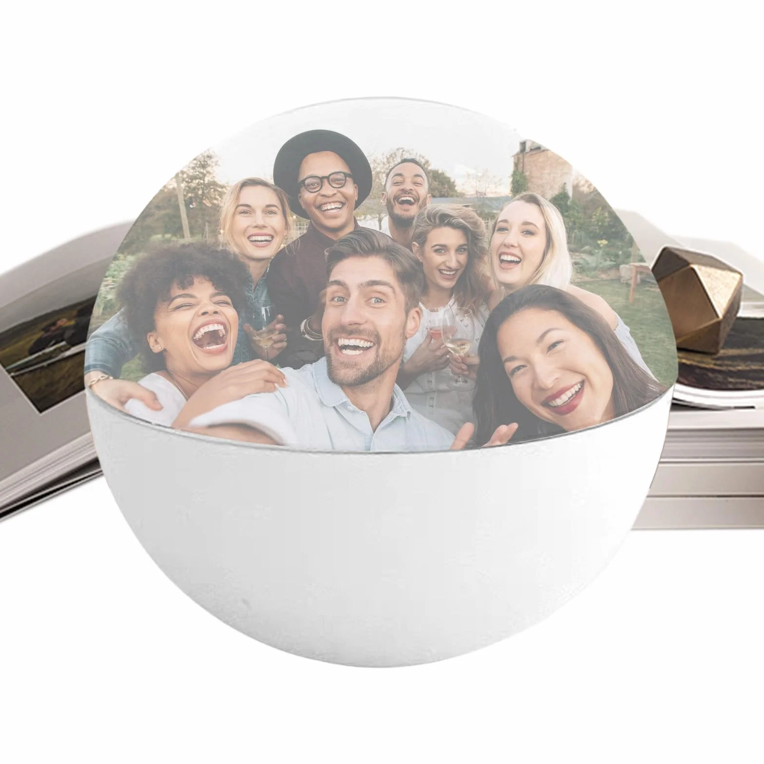 Lettore USB 4 GB Album Fotografico Digitale 7 cm Memoria ABS Cinturino da Polso Rimovibile