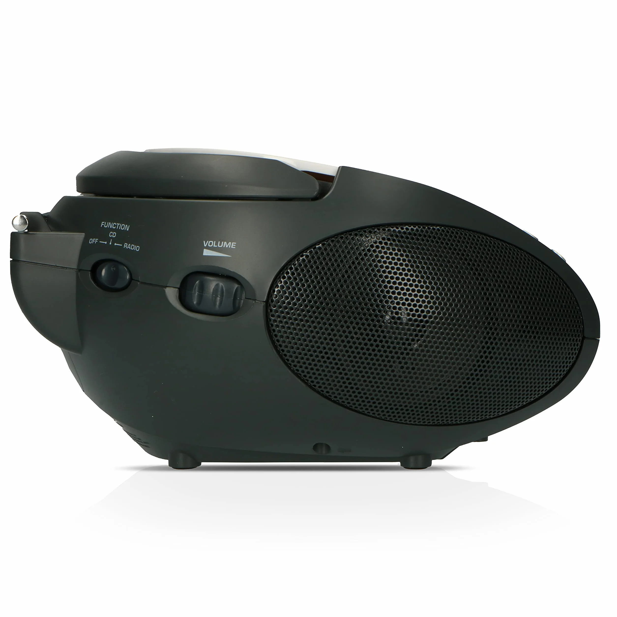 Lenco SCD-24 Lettore CD per bambini Radio FM Stereo Boombox 2x1,5W RMS Bianco