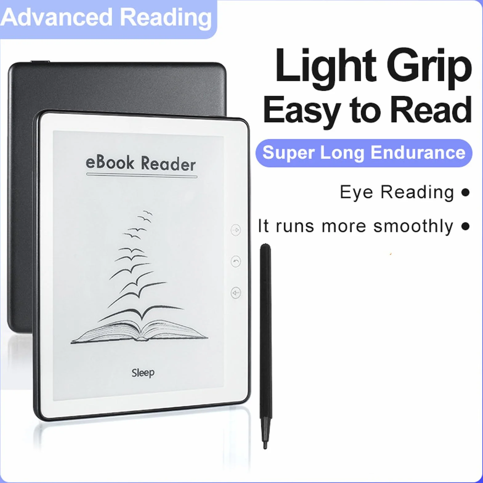 Lettore E, Lettore di Libri Elettronici Touch Screen 5,76 Pollici per Android 8.1, 1 GB 16 GB