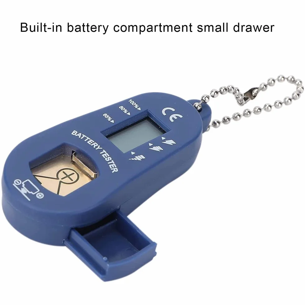 Tester batteria tascabile portatile per controllare la carica residua