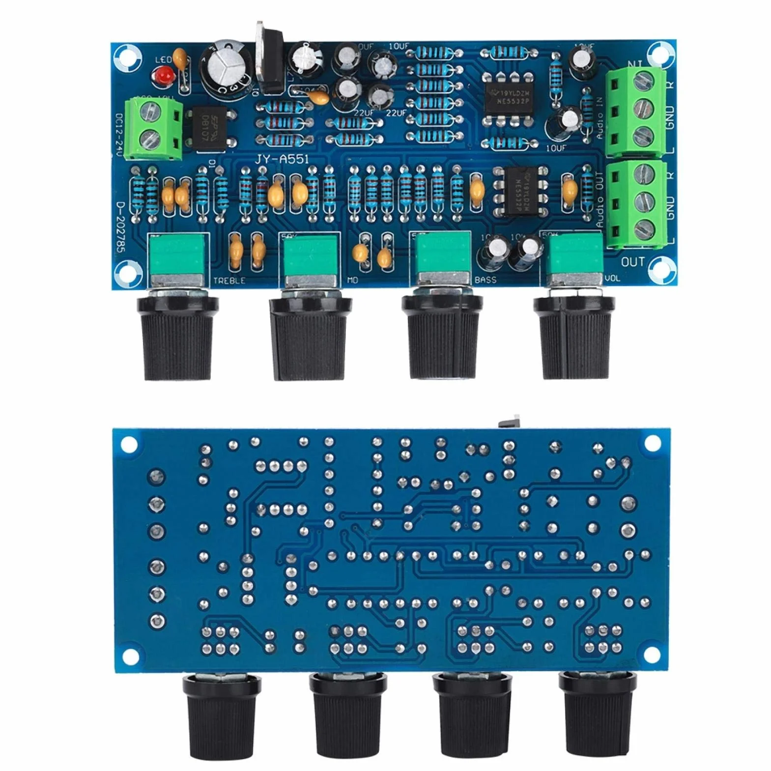 Scheda di controllo audio preamplificatore HIFI kit Amplis
