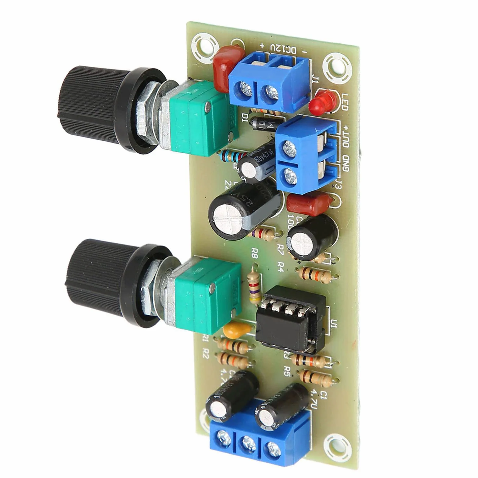 Scheda Preamplificatore Subwoofer Modulo Filtro Passa Basso per Sistemi Audio