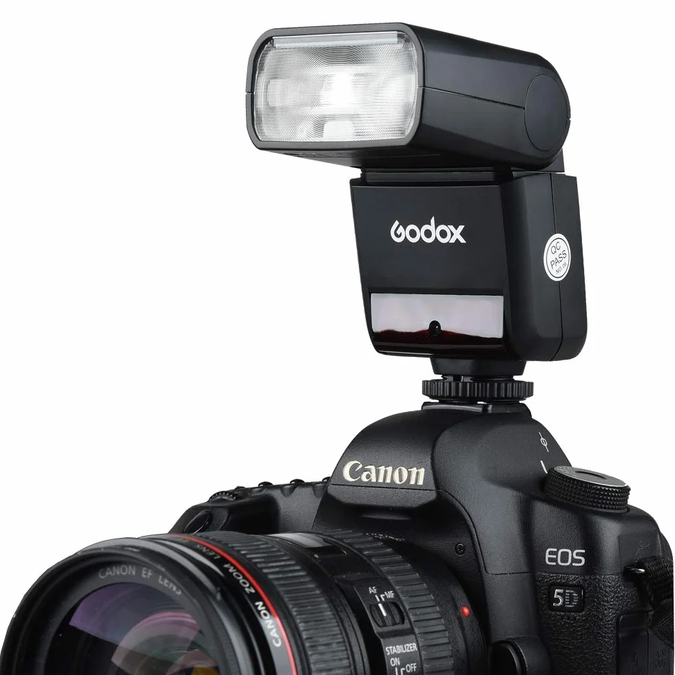 Godox TT350C Flash Thinklite TTL Speedlite 2.4G HSS GN36 Compatibile Canon 5D Mark III 80D 7D