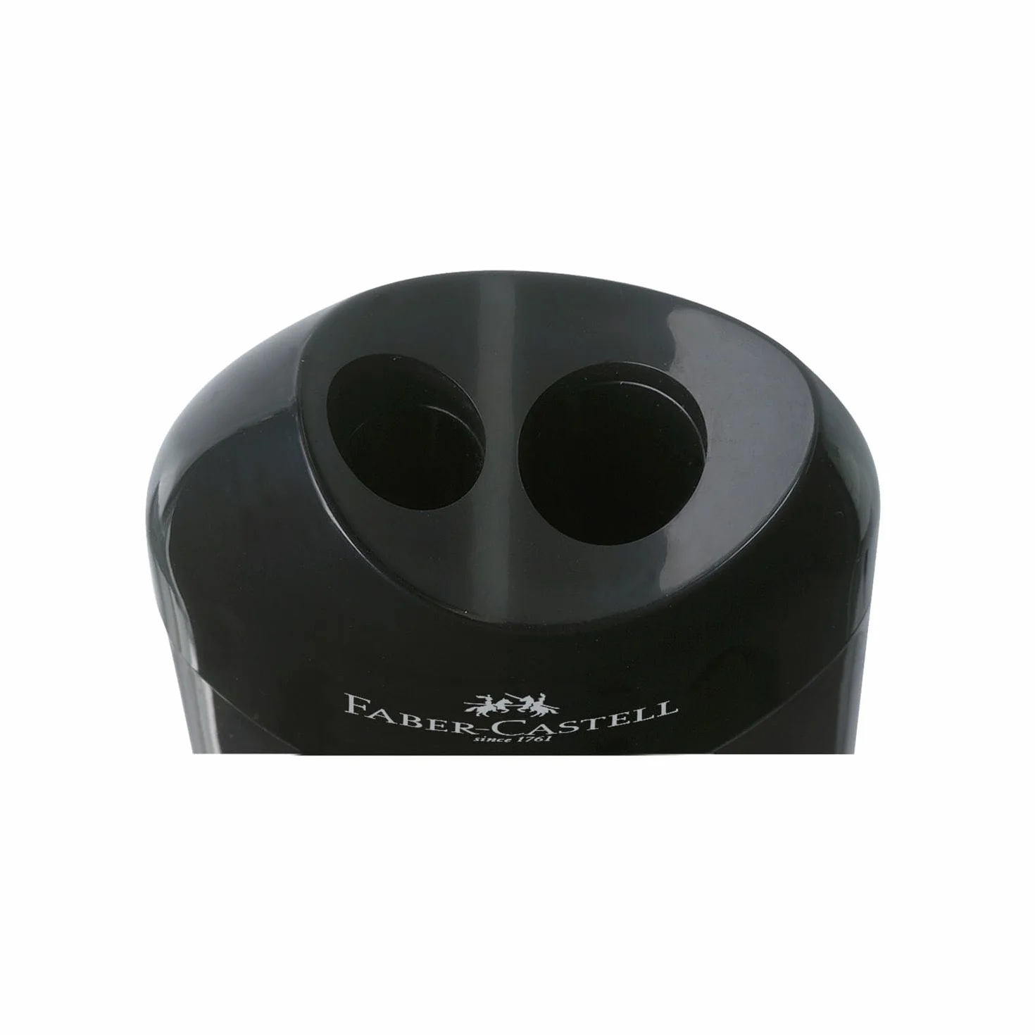 FABER-CASTELL Portamine doppio 183500, nero/trasparente, 3 sztuki