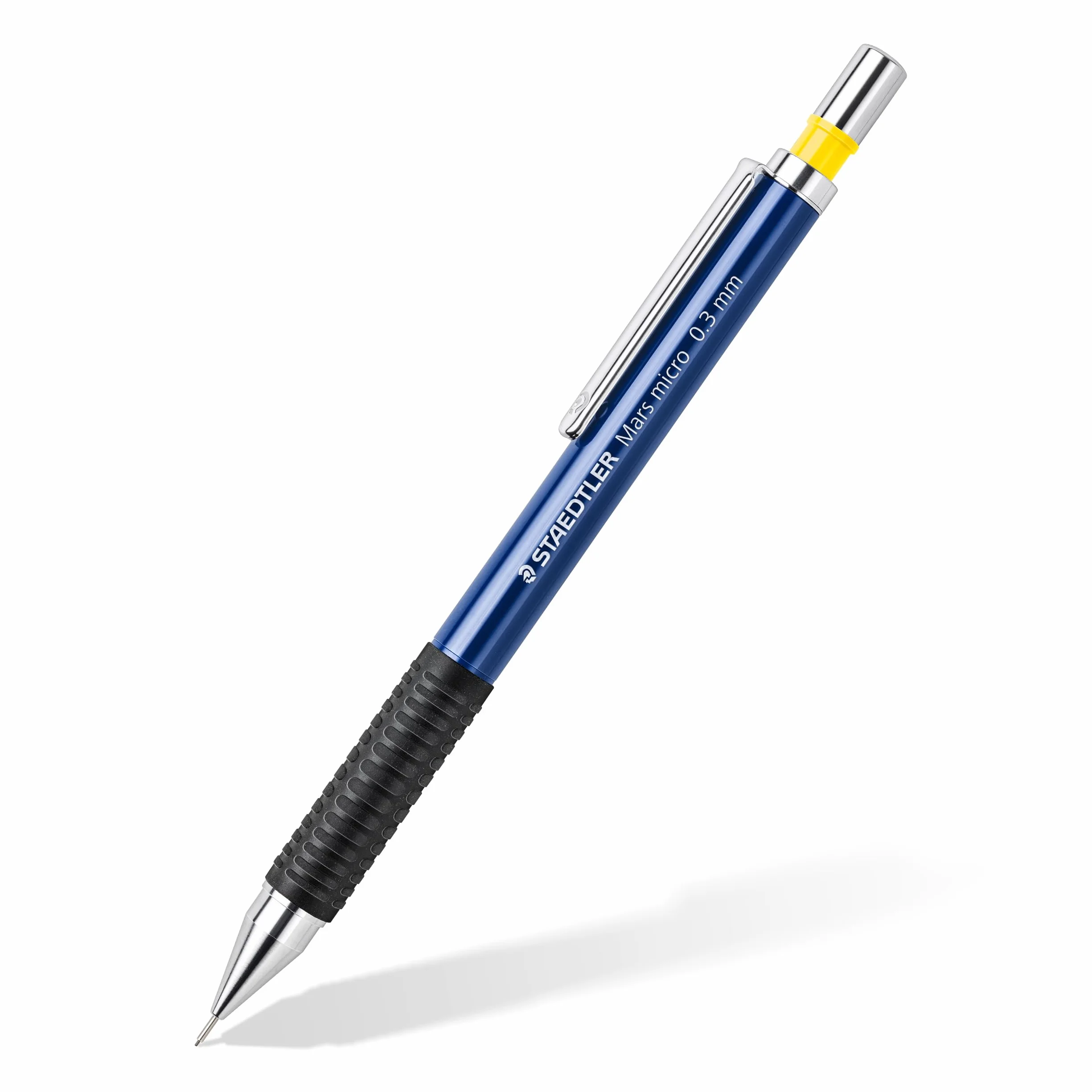 Staedtler Mars Micro Portamine con Gomma Integrata, Matita Meccanica Antiscivolo per Disegno e Scrittura