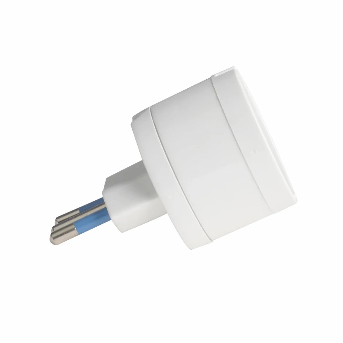 Adattatore Schuko 2P+T 10A/16A a Spina Italiana 10A Viaggio 250V 1500W 2 Pezzi Bianco
