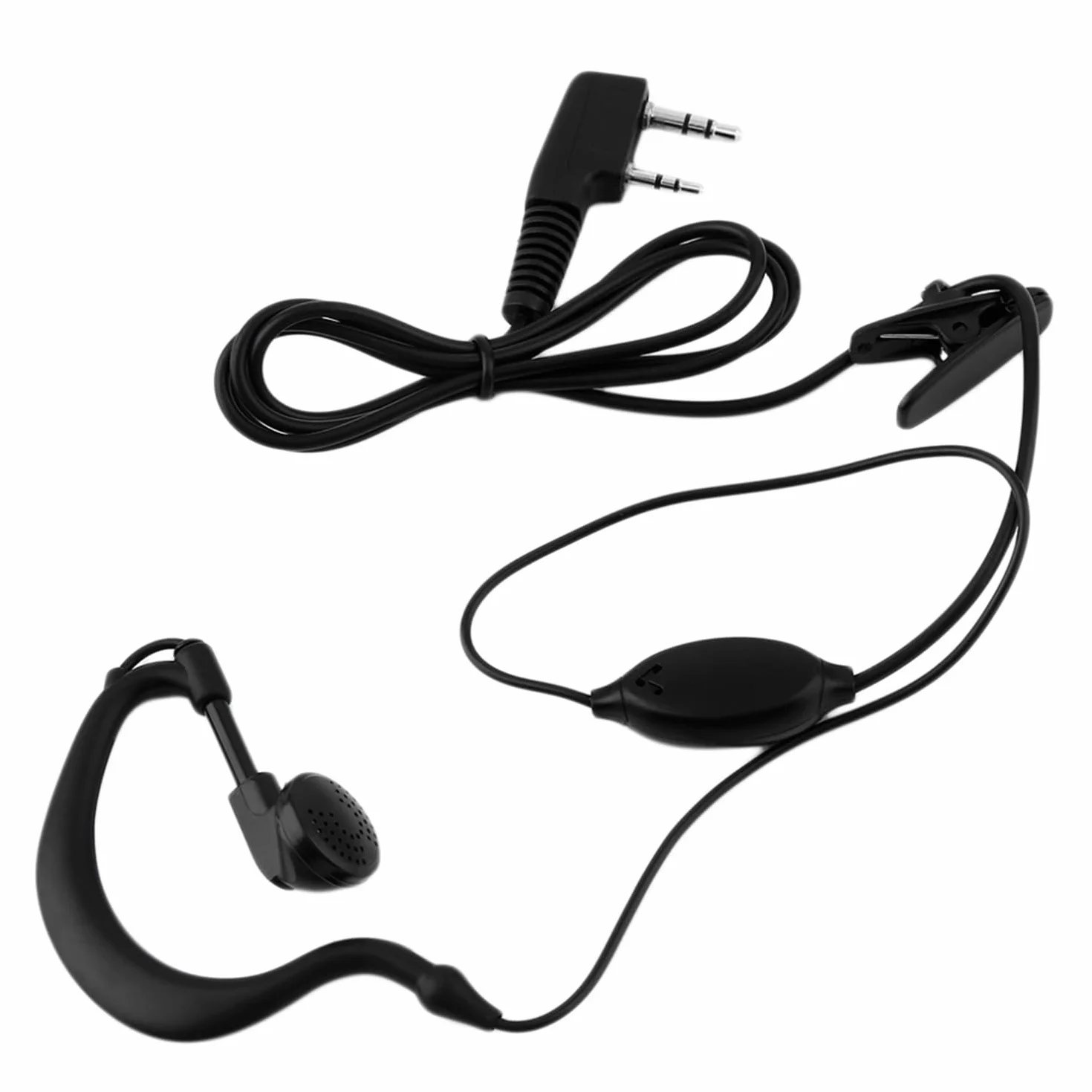 Mengshen Auricolare Cablato Cuffie per Walkie Talkie BF-888S BF-777S UV-5R 2 Pack