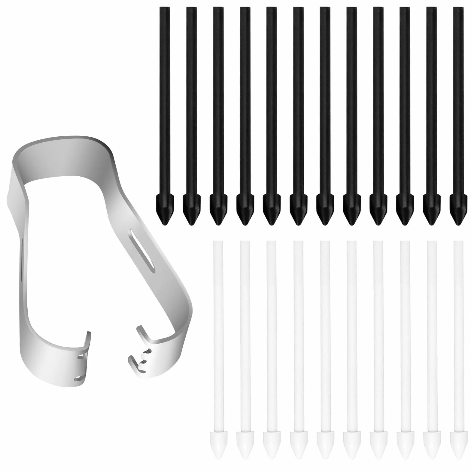 Flintronic 22 Pezzi Punte di Ricambio per Samsung Galaxy S6/S7/S8/S21/S22/S23 Ultra/Note20