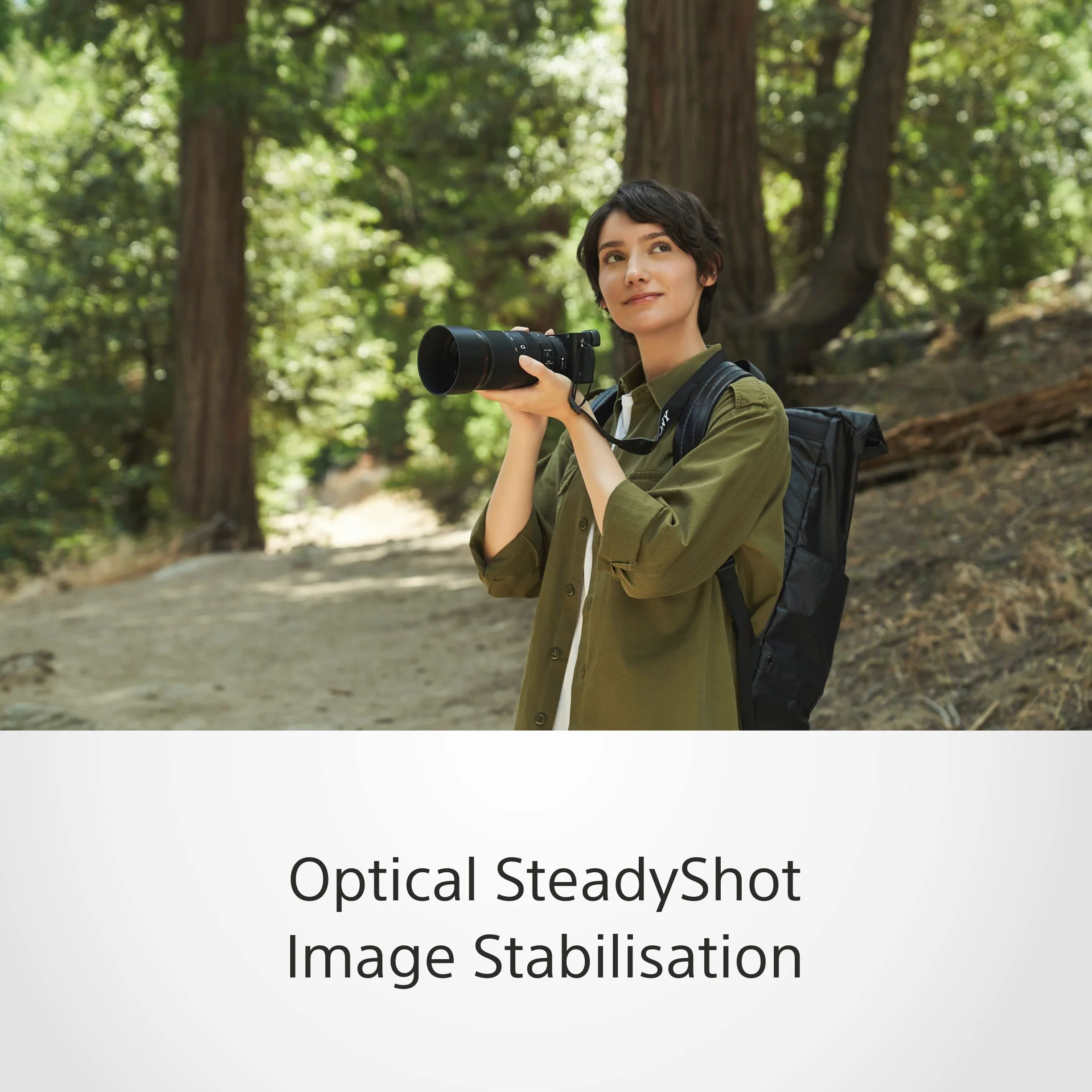 Sony SEL70350G 70-350 mm F4.5-6.3 G OSS Super teleobiettivo zoom per APS-C con stabilizzazione immagine, attacco E-Mount
