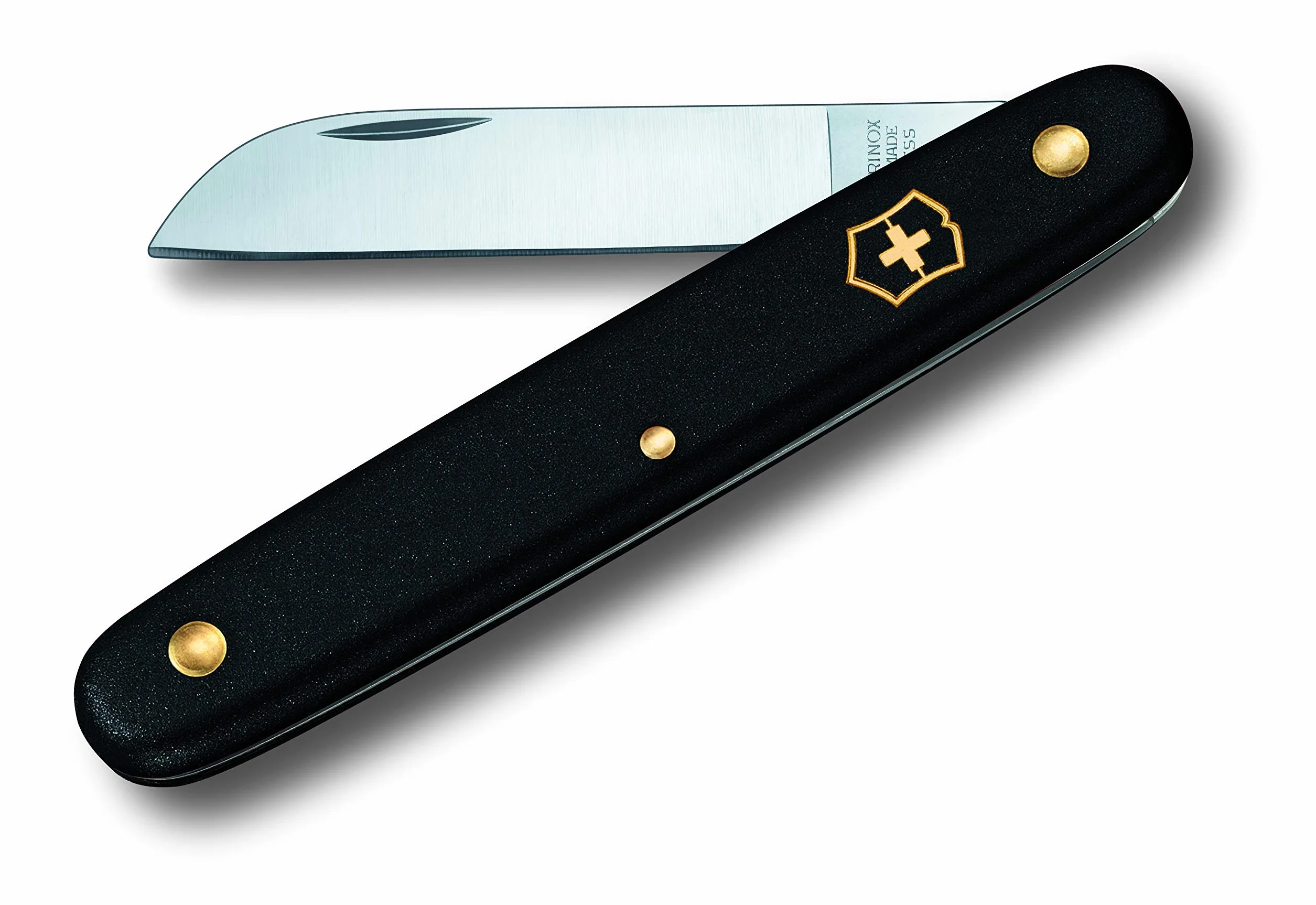 Victorinox, Coltello per fioristi, Professionale, per Vivai e Giardinieri, Svizzero, Poliammide, Nero, Lama, Dritta