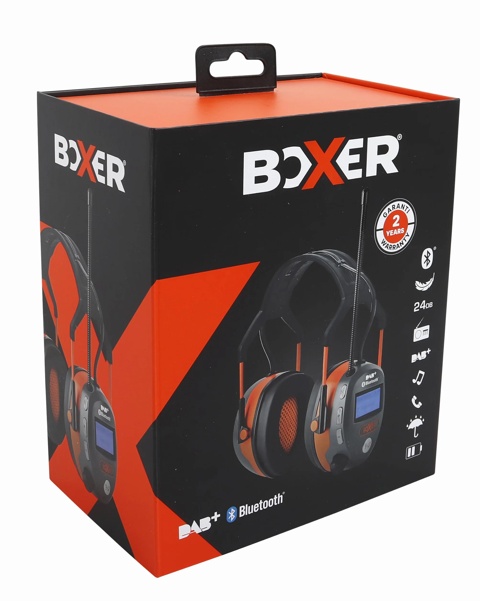 Boxer Protezione dell'udito Bluetooth radio DAB/FM