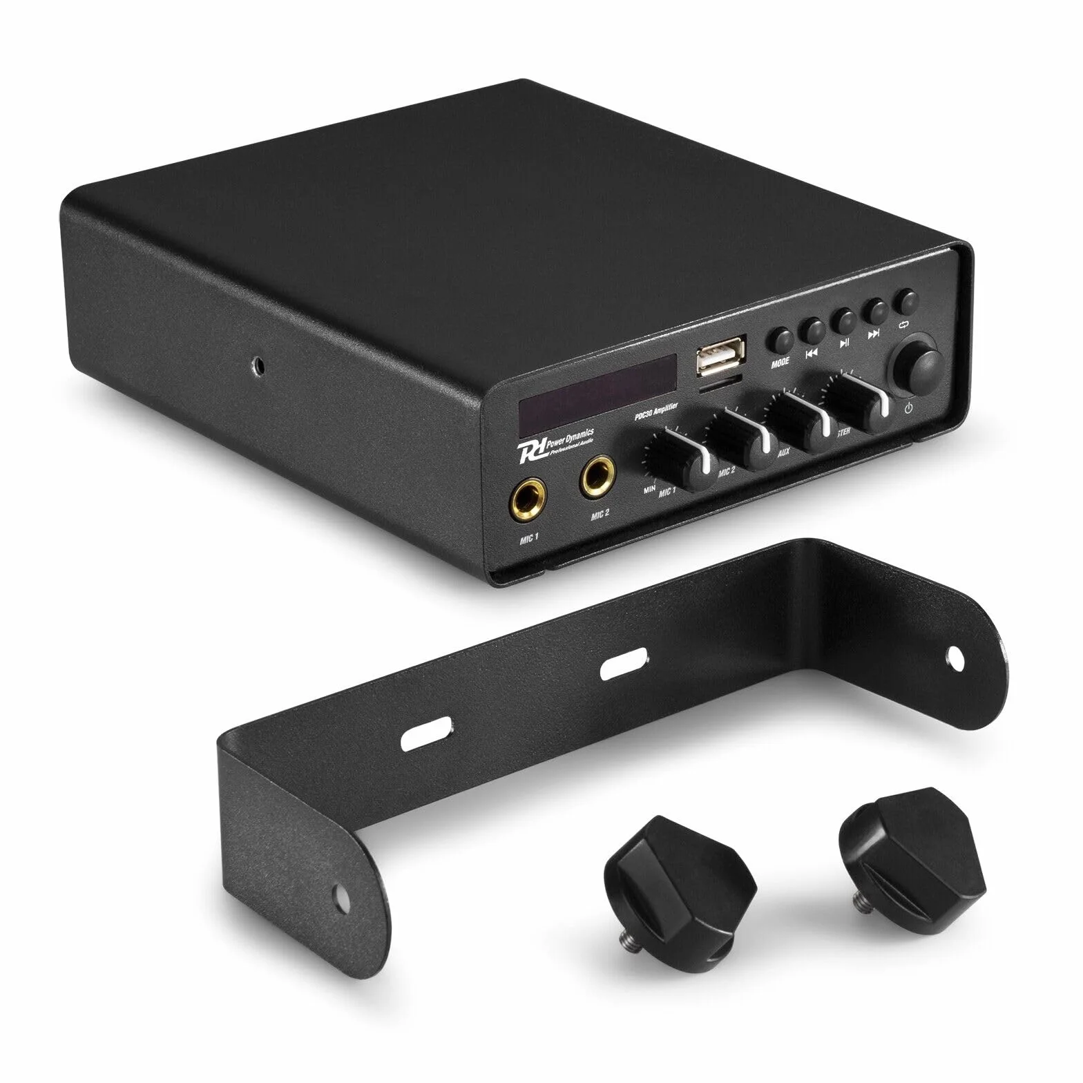 Kit Audio Megafono Filodiffusione all'Aperto 12V 220V 2 Altoparlanti Amplificatore Bluetooth per Esterno
