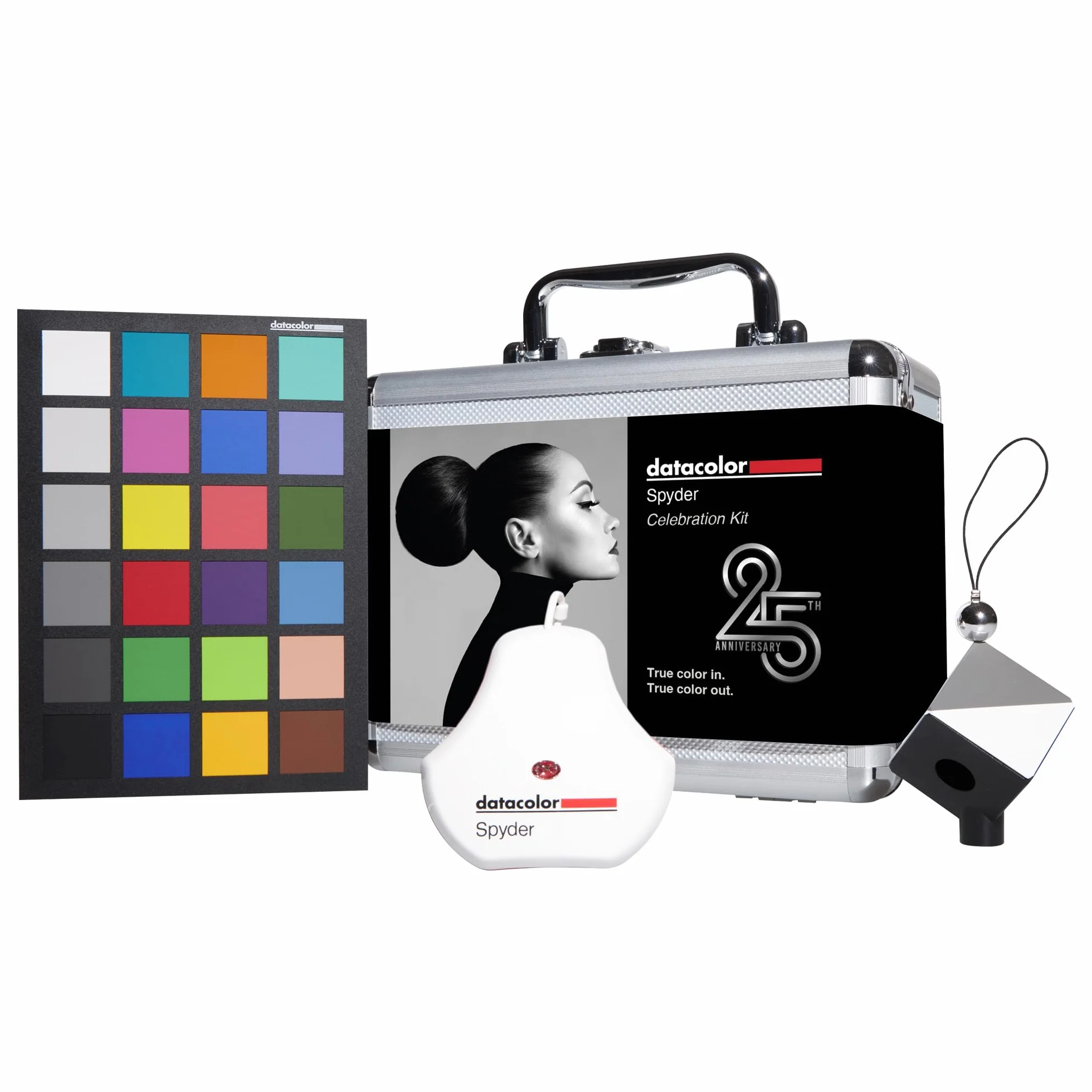 Datacolor Spyder Celebration Kit Spyder Cube Spyder Checkr 24 kompleksowe zarządzanie kolorem fotograficznym