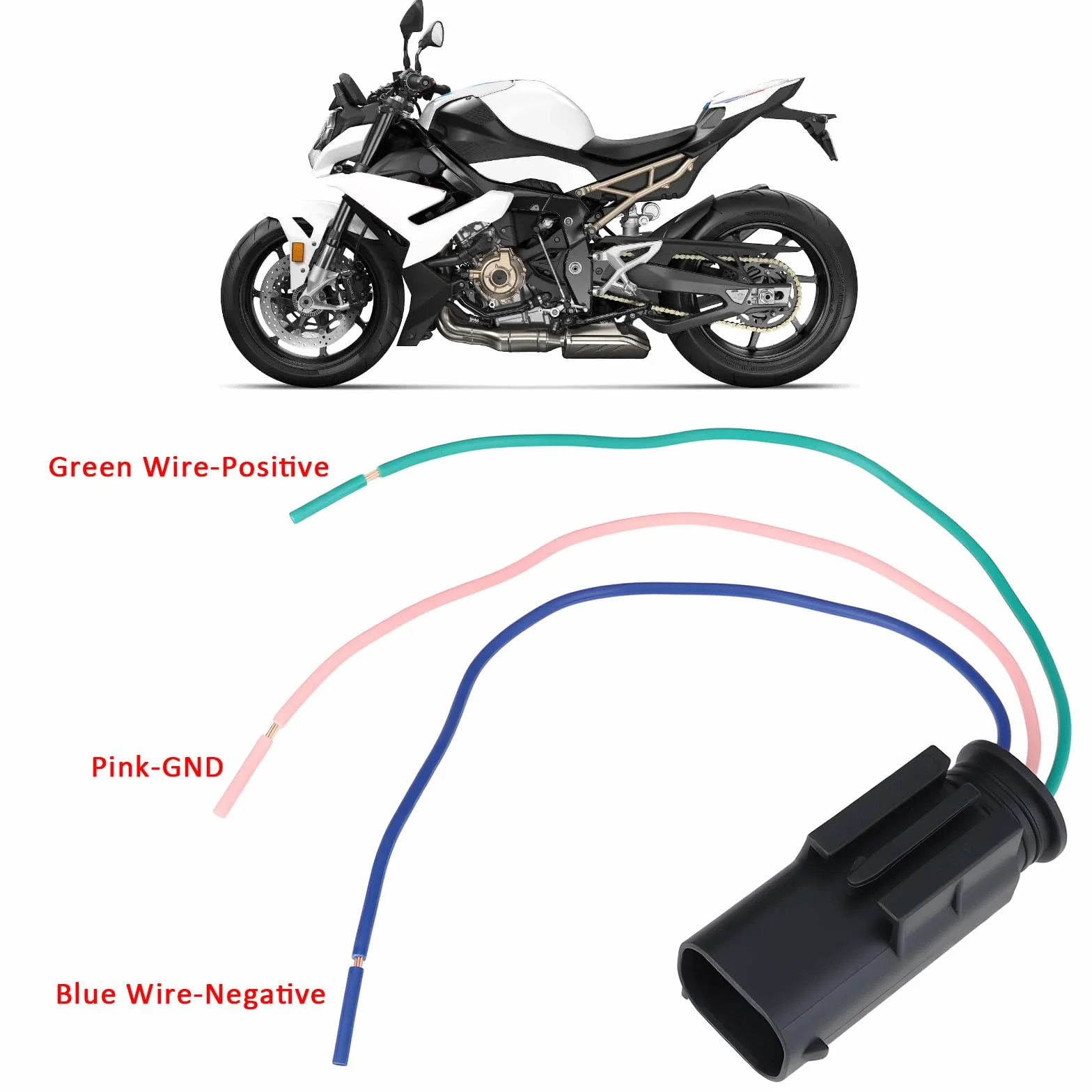 Cavo Adattatore 12V 2 Pezzi Compatibile BMW S1000R S1000RR S1000XR