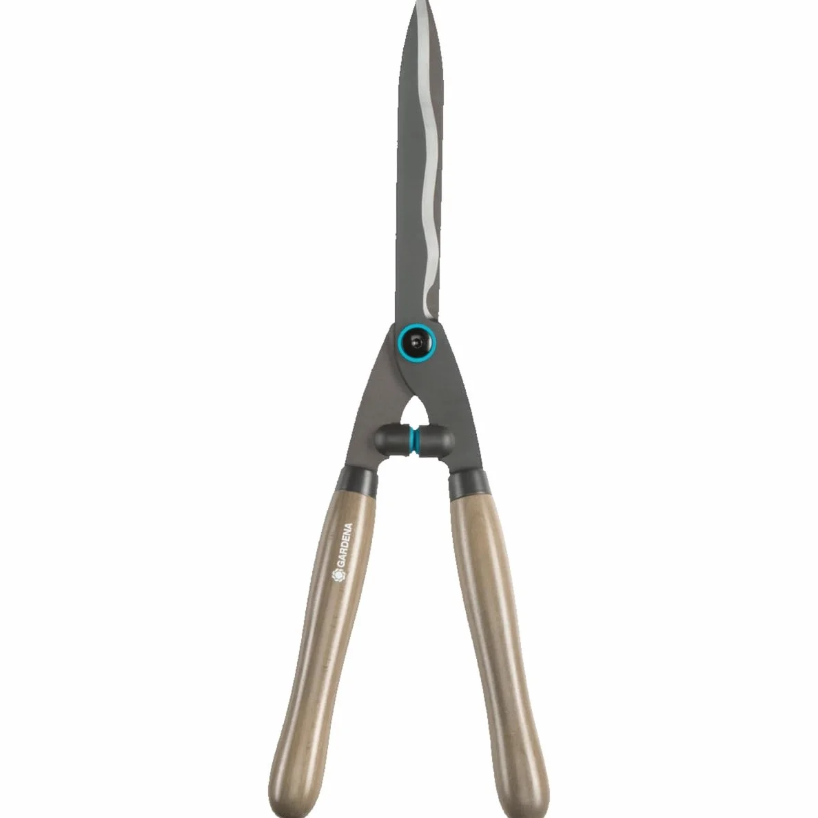 Gardena Cesoie per Siepi Naturecut 23 cm Lame Antiaderente Manici Legno 12300-20