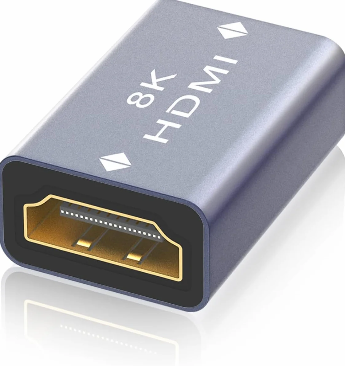 VCELINK Adattatore HDMI 2.1 Femmina-Femmina, Supporto 8K/4K 60Hz, Prolunga Cavo UHD