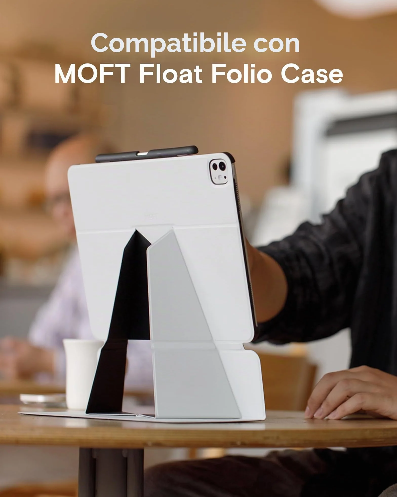 MOFT Porta-Penna custodia USB-C compatibile Apple Pencil Pro 2ª generazione Apple Smart Folio Magic Keyboard