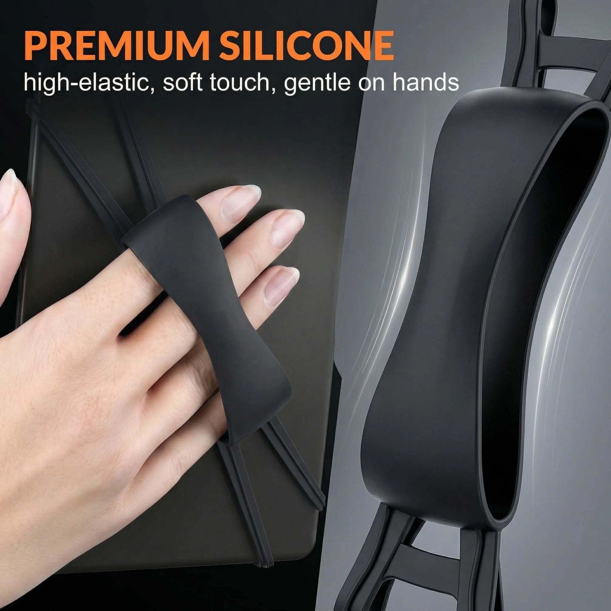 Supporto Antiscivolo Universale per Lettura a Letto in Silicone per 6-8" Kindle eReaders Fire Tablet, Verde