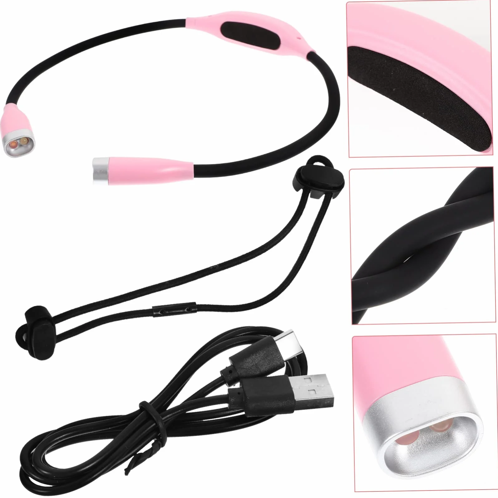 DOITOOL Lampada Portatile Ricaricabile USB per Lettura Letto Scrivania Ergonomica