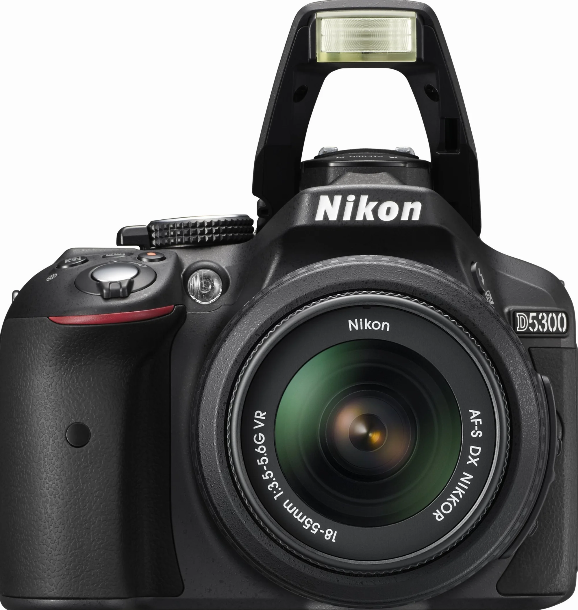 Nikon D5300 Fotocamera DSLR 18-55mm VR Kit 24.2MP LCD 3.2" Wi-Fi GPS Ricondizionato