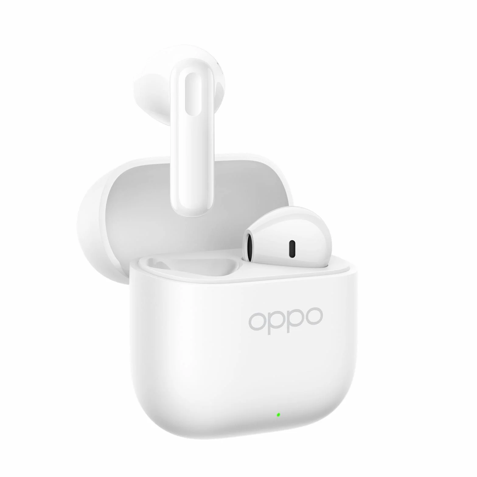 OPPO Enco Buds3 Auricolari True Wireless 42h Autonomia Driver Dinamico 12.4mm BT 5.4 Controlli Touch Cancellazione Rumore Passiva IP55 Bianco