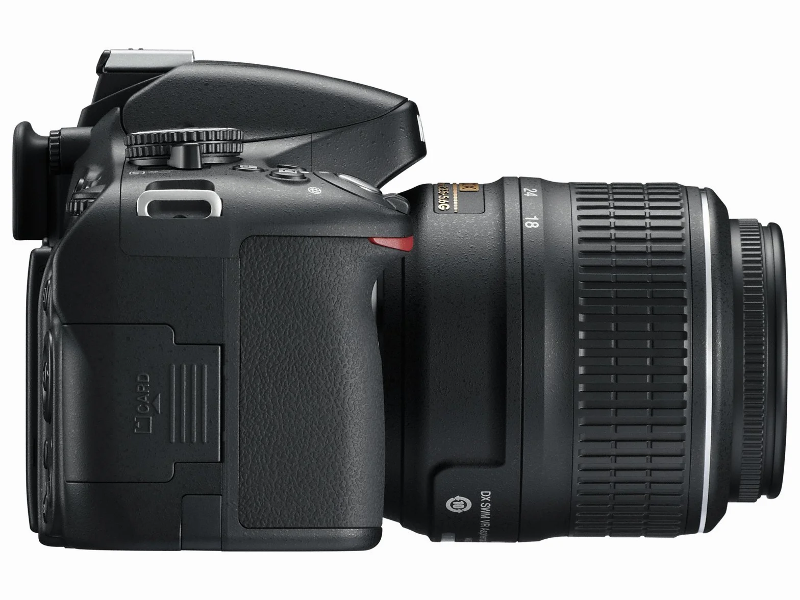 Nikon D5100 Fotocamera Reflex Digitale Kit Obiettivo 18-55mm VR 16.2MP LCD 3 Pollici