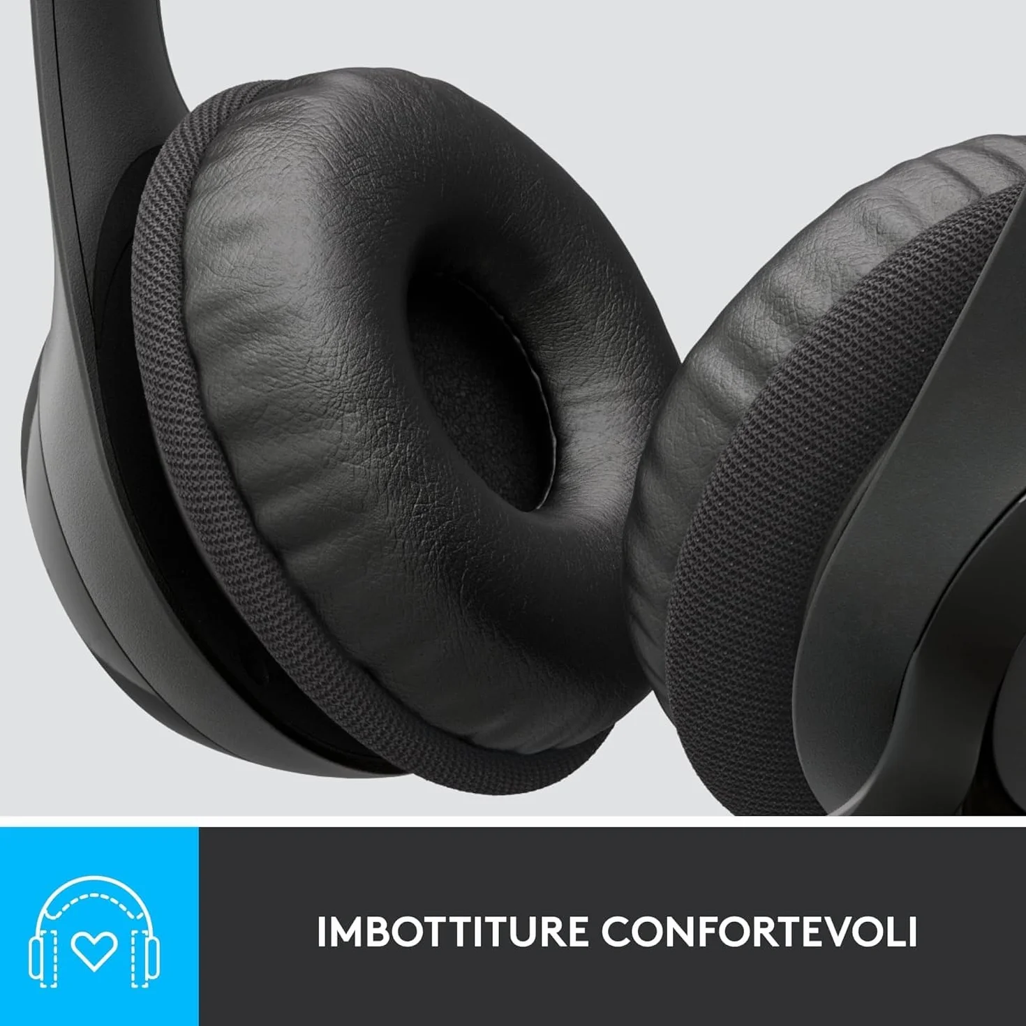 Logitech H390 Cuffie Cablate Stereo con Microfono Cancellazione Rumore USB Nero
