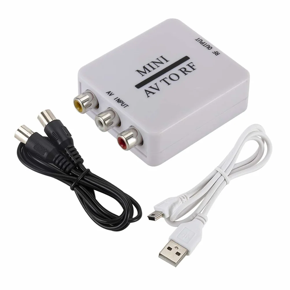 Adattatore Modulatore RF Video Convertitore da TV Analogico AV A Modulo RF