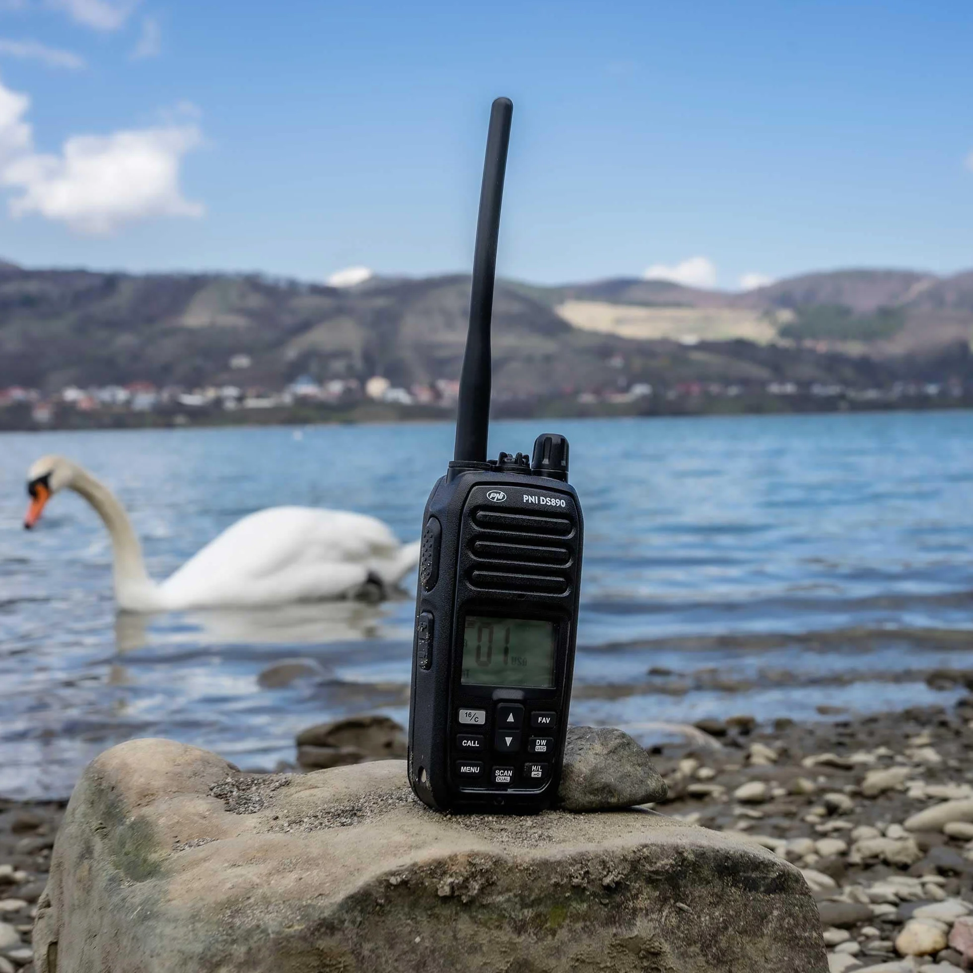 PNI DS890 Trasmettitore portatile 88 canali 10 canali meteorologici IP67 1800 mAh