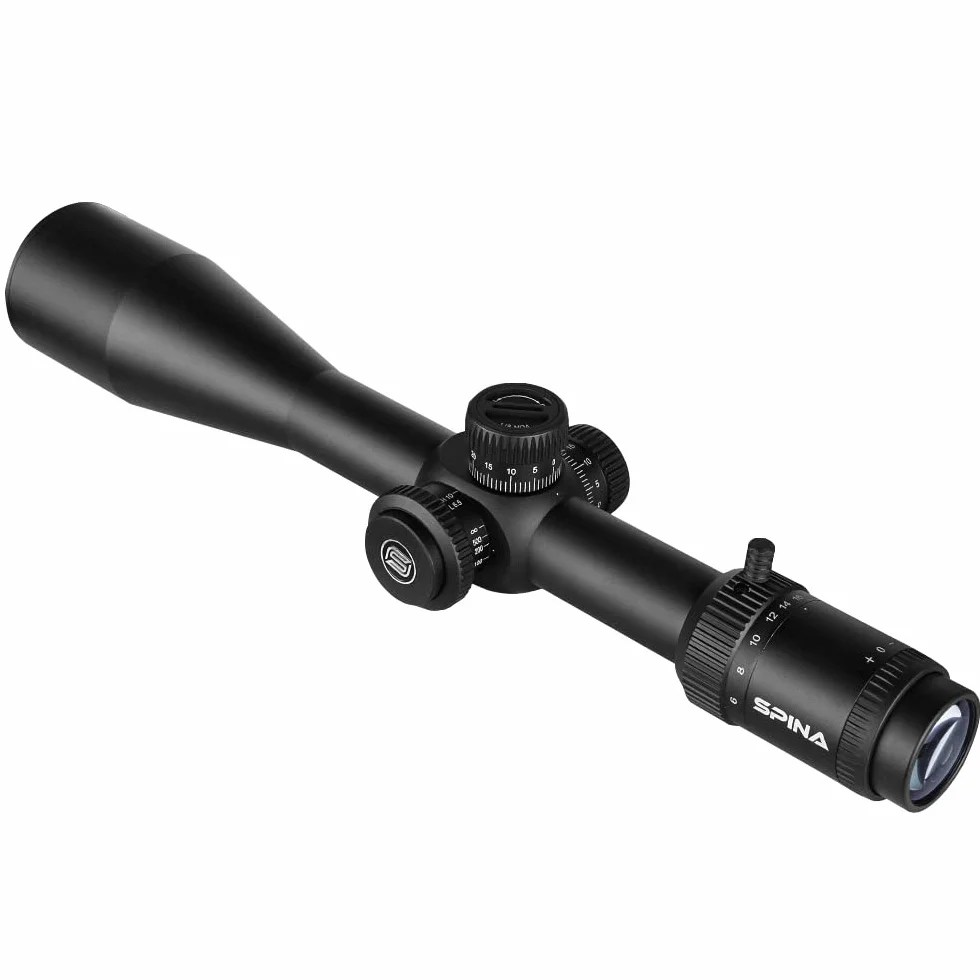 SPINA OPTICS 6-24X50 Primo Piano di Focalizzazione Telescopico Rifle Scope MIL Dot Reticolo Caccia