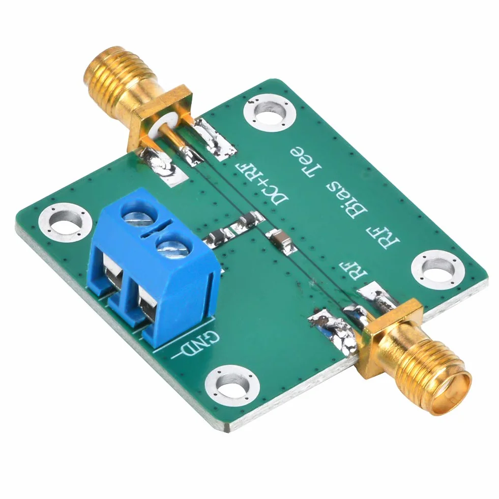 Aramox Bias Tee 10-6000MHz RF Microwave DC Power Supply per Amplificatore a Banda Larga