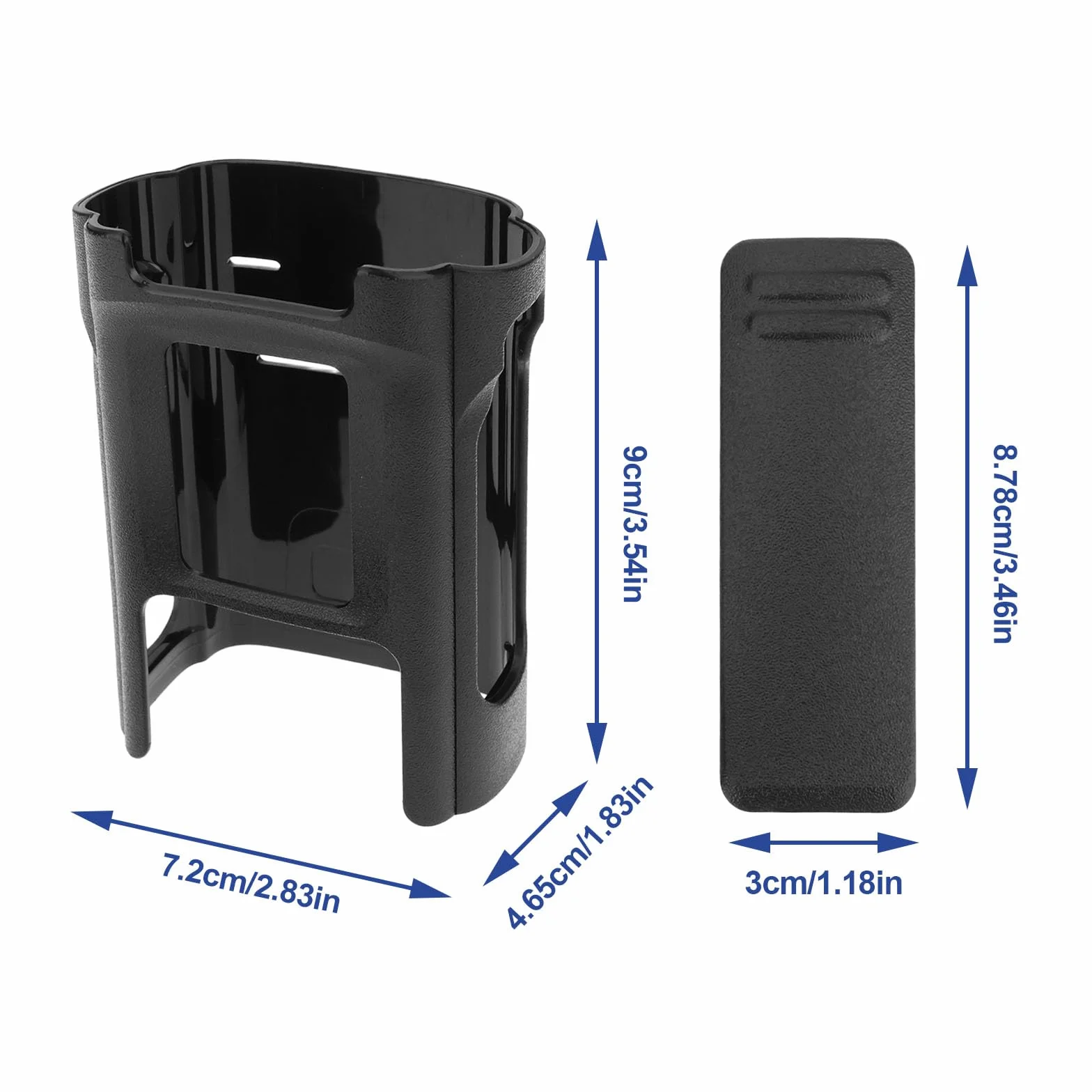 Clip da cintura per walkie-talkie Baofeng UV-32 DM-32 custodia fondina