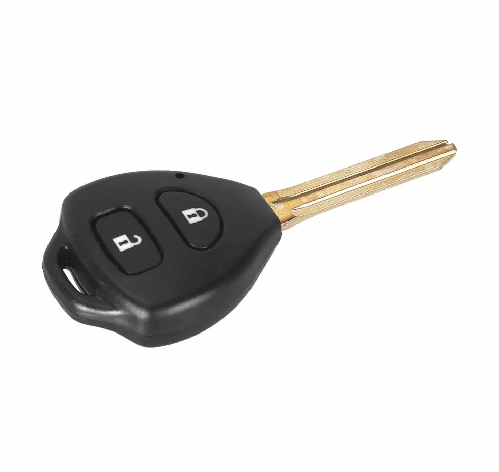 Guscio Chiave Telecomando Toyota Hilux Verso Urban Cruiser IQ Rav4 Yaris 2 Tasti