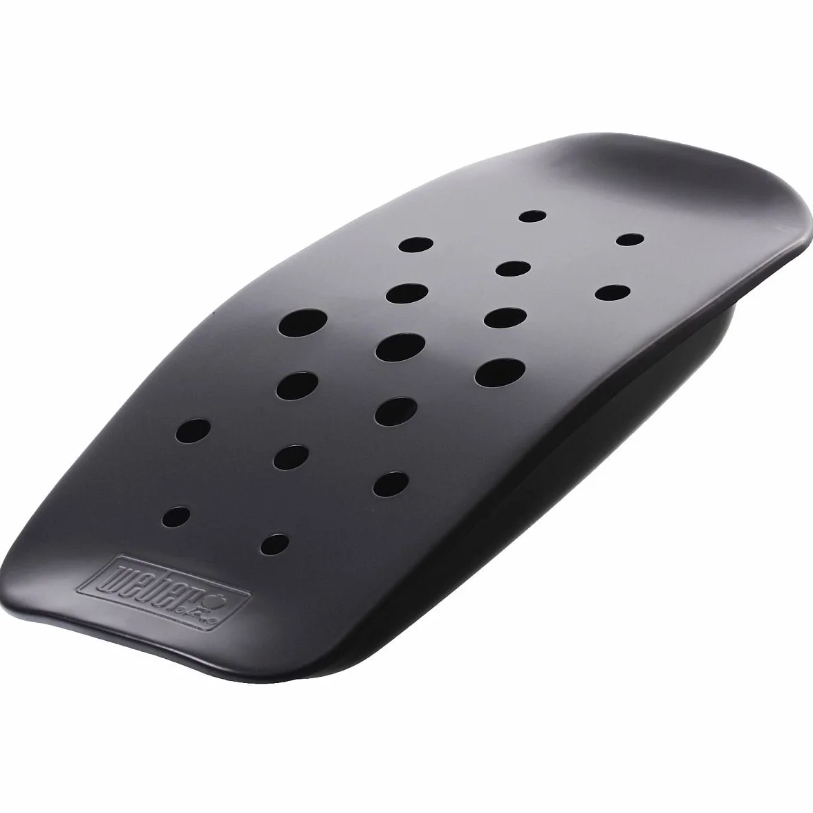 Weber Caja de Ahumado Universal, se Ajusta Perfectamente a las Barras Flavorizer de Weber, Fácil de Rellenar con Astillas de Humo, Ajuste Perfecto para Barbacoas de Gas, Ahumado - Negro (17179)