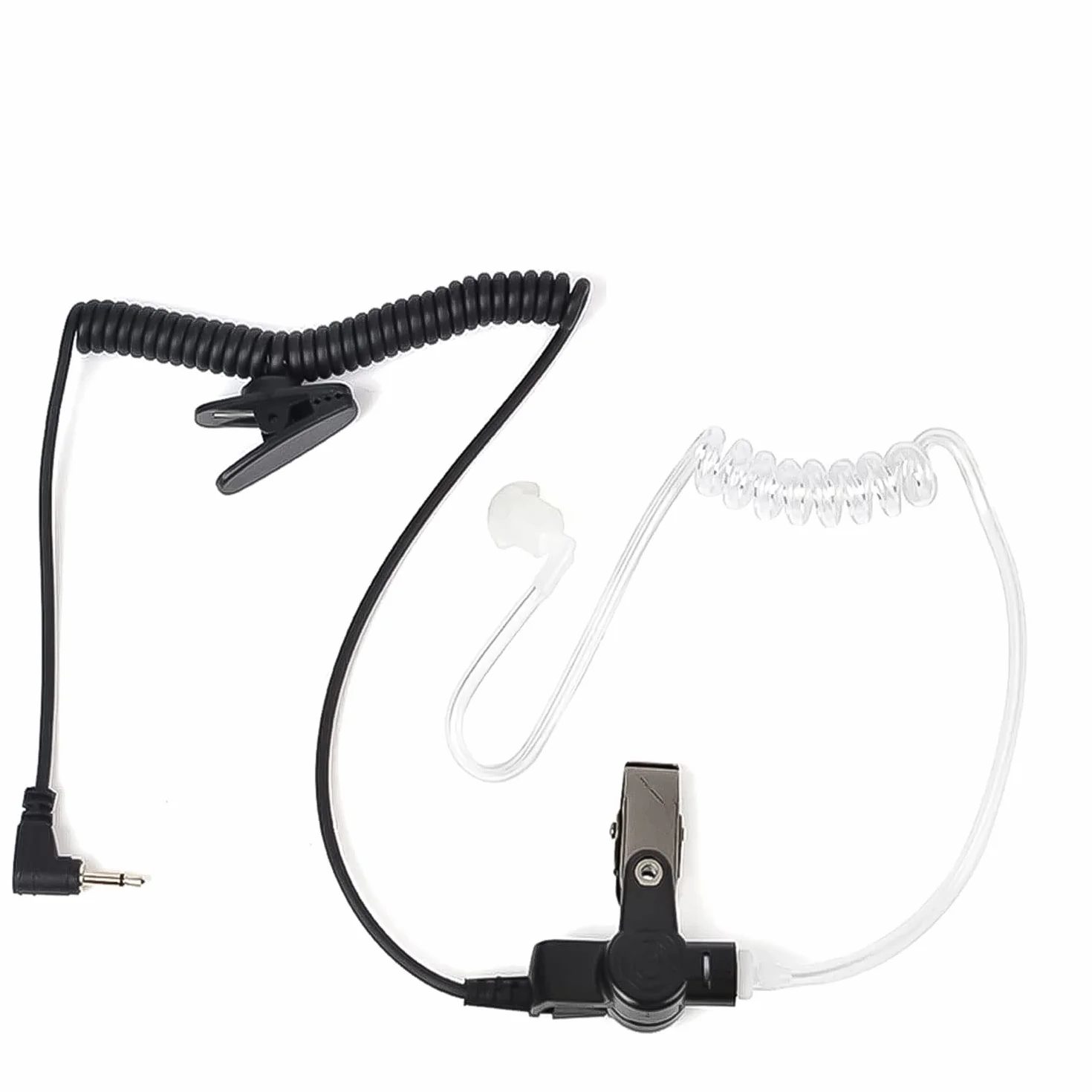 Cuffia auricolare trasparente TSMIC Jack 3.5mm per Radio ricetrasmittenti Bodyguard Compatibile TSMIC TSMIC-M MOTOROLA YAESU