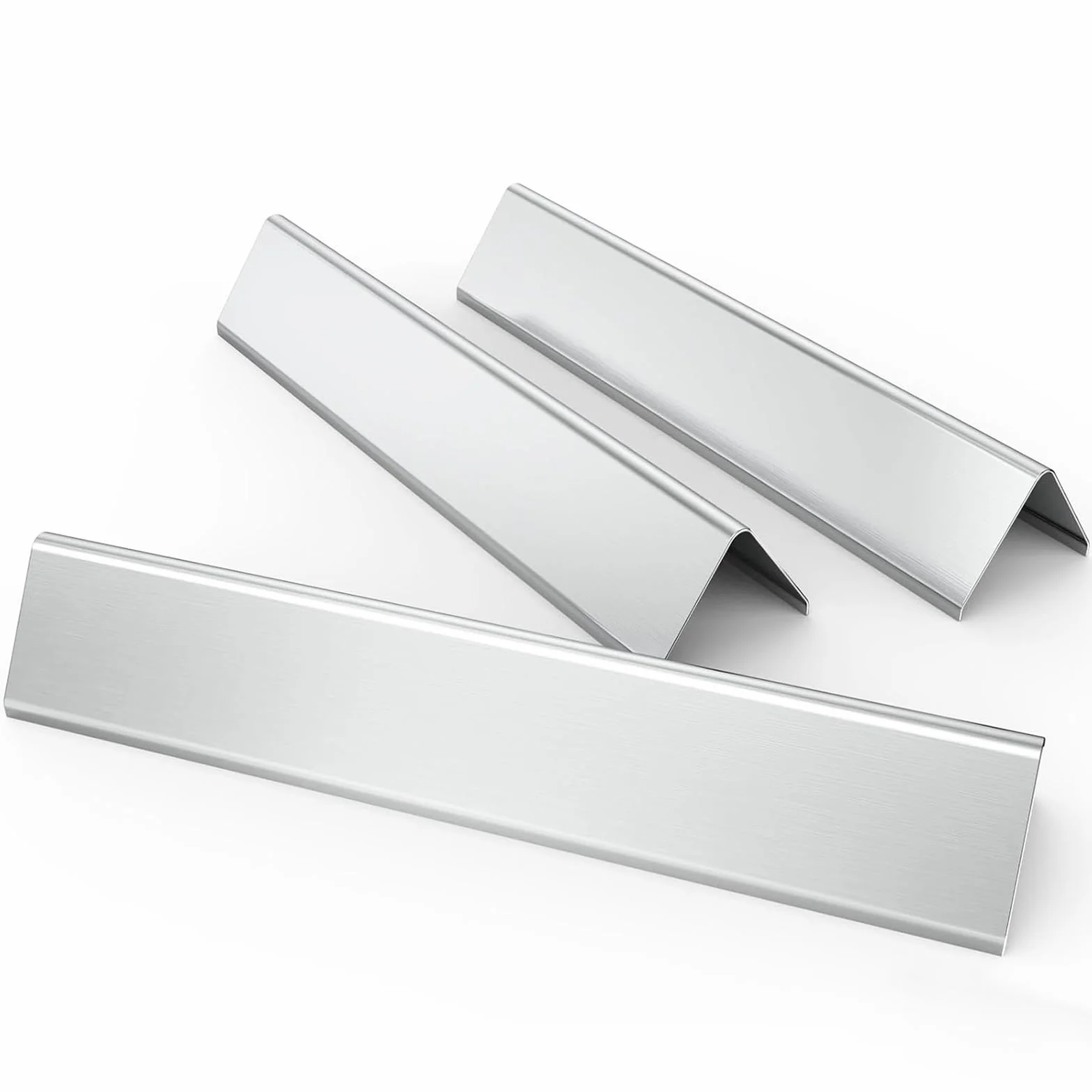 7635 Flavorizer Bars in Acciaio Inox per Weber Spirit I & II 200 Series, Spirit I E210/220 & II E210/S210, Piastra di Calore da 38,9 cm, Pezzi di Ricambio per Barbecue Weber Spirit