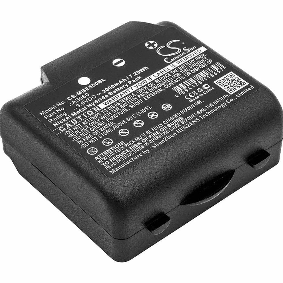 CS-MBE550BL Batteria 2000mAh compatibile con ARES, ARES2, BE3600, BE5500, M550 Thor, Zeus, THOR2