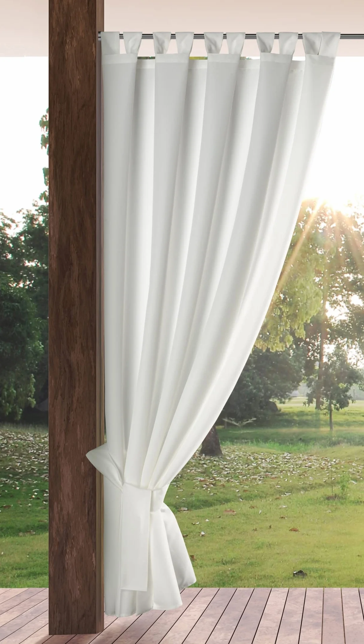 Eurofirany GARDEN Tenda Esterni Impermeabile 155x200 cm Bianco