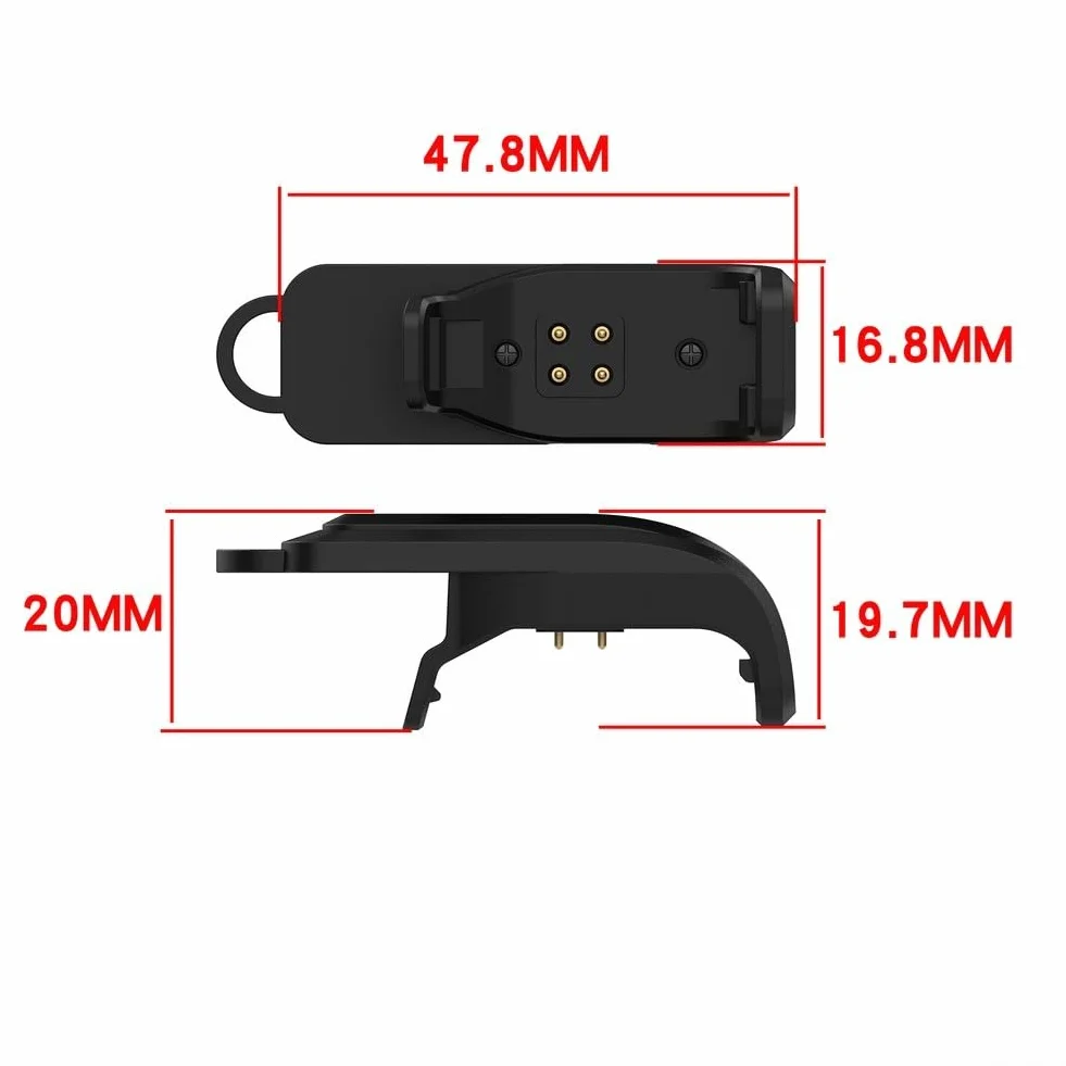Adattatore magnetico USB C dock di ricarica per Garmin TT25T20, 5V 1000mA