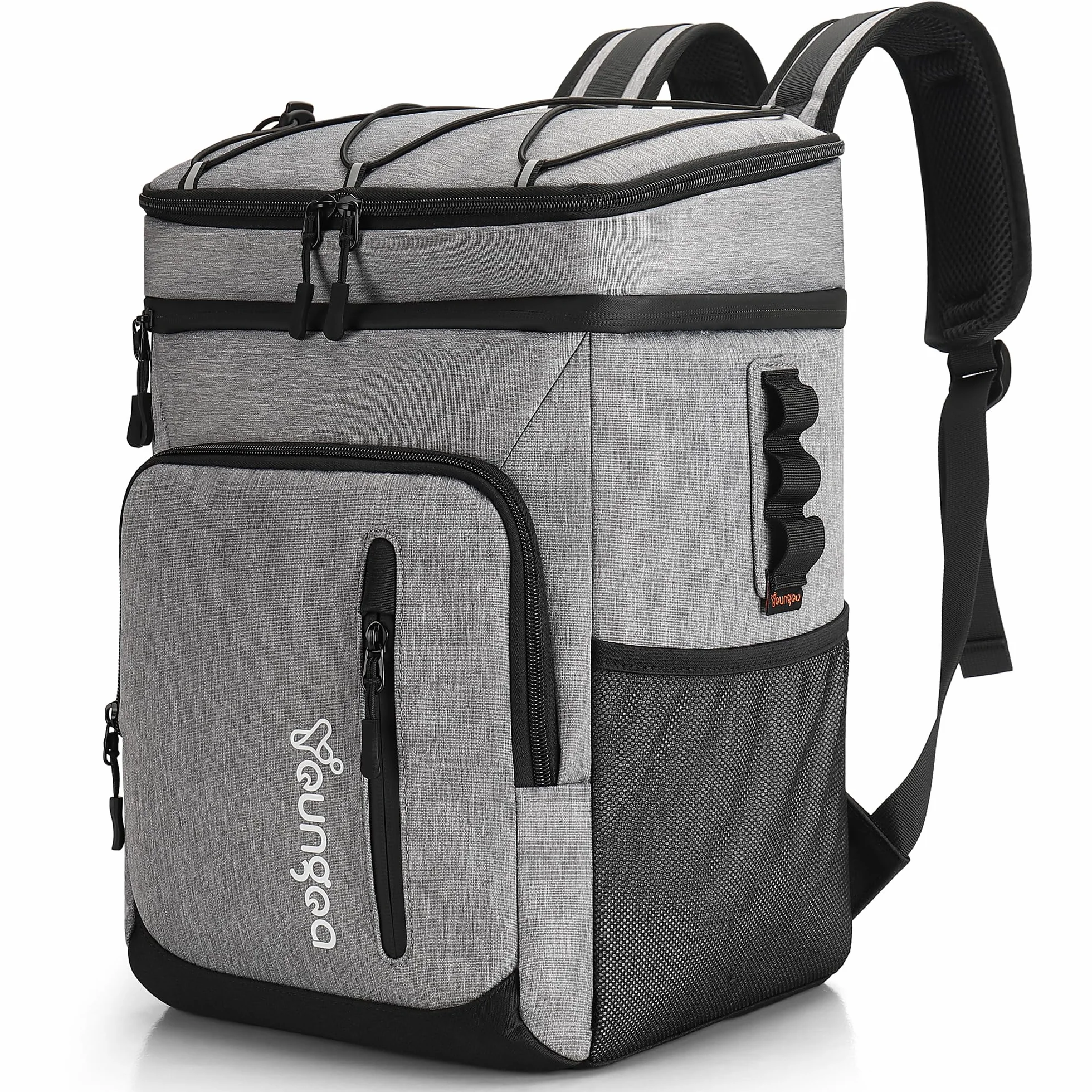 Borsa Termica Zaino Borsa Fredda Isolate per Picnic Campeggio Pranzo Spiaggia YG065 24L Grigio